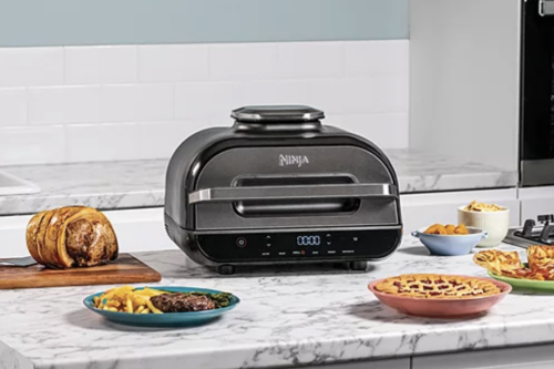 NINJA Foodi Max AG551UK 6-in-1 Health Grill & Air Fryer - Grey