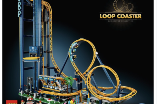 LEGO 10303 Icons Loop Coaster Roller Coaster Set for Adults