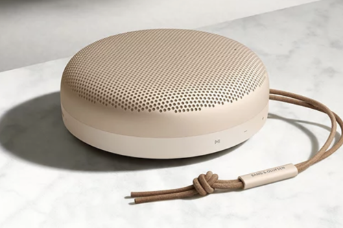 Bang & Olufsen Beosound A1 (2nd Generation) Portable Bluetooth Speaker, Gold Tone