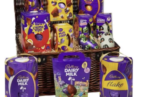 CADBURY - THE ULTIMATE CHOCOLATE EASTER EGG BASKET 08/02