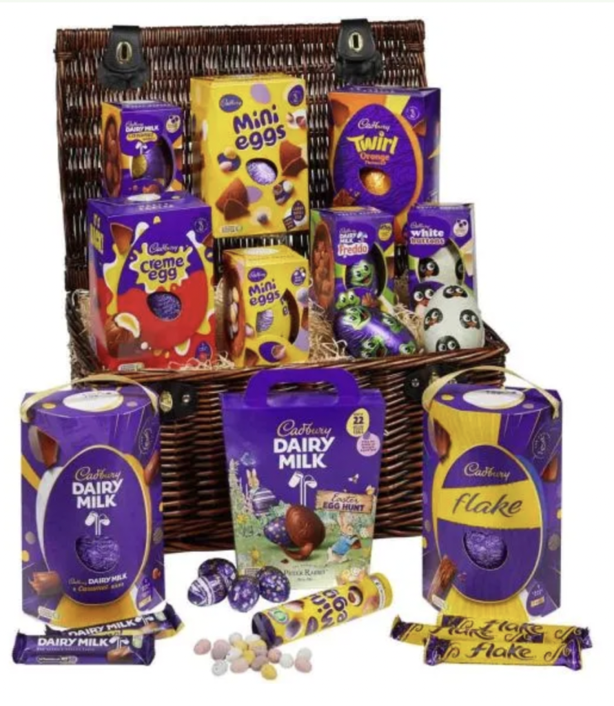 CADBURY THE ULTIMATE CHOCOLATE EASTER EGG BASKET 08/02 Competition Fox