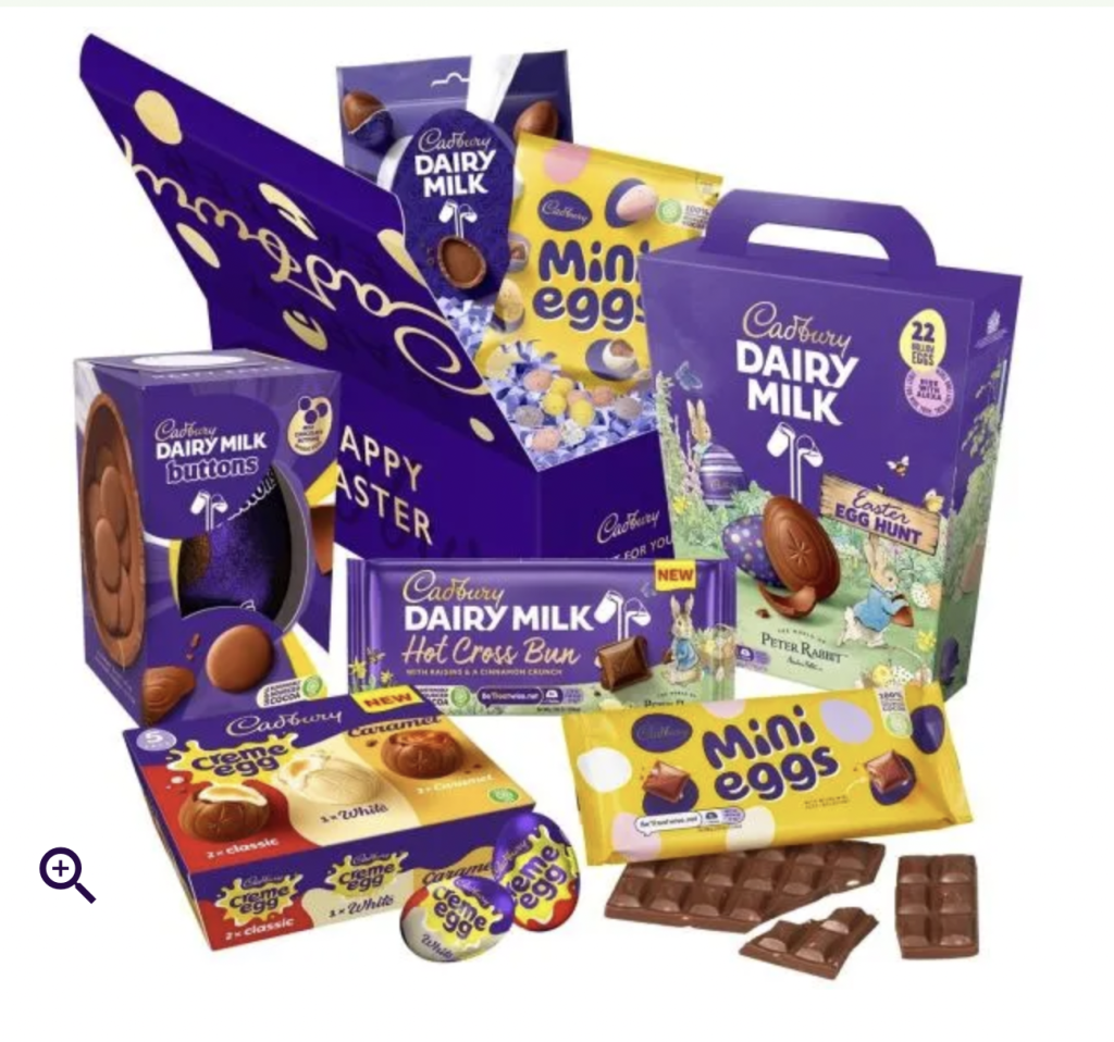 AUTO WIN 5 X WINNERS CADBURY CHOCOLATE EASTER EGG HUNT COLLECTION