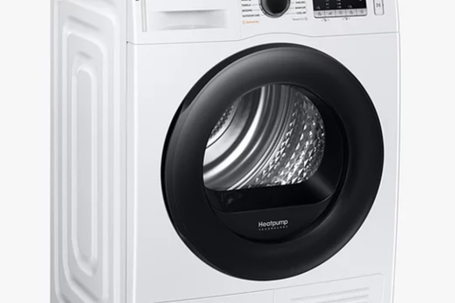 Samsung Series 5 DV80TA020AE Freestanding Heat Pump Tumble Dryer, 8kg Load, White