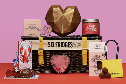 SELFRIDGES SELECTION To My Valentine hamper