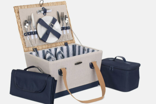 Two Person Nautical Picnic Hamper