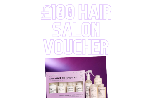 £100 Salon Voucher Of Your Choice & A Olaplex Hair Repair Treatment Kit - 20/03