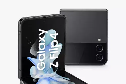 Galaxy Z Flip4, 5G Foldable Smartphone, 8GB RAM, 6.7”, 5G, SIM Free, 256GB, Graphite