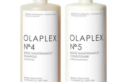 OLAPLEX  NO. 4 BOND MAINTENANCE SHAMPOO AND NO.5 BOND MAINTENANCE CONDITIONER BUNDLE