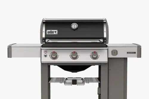 Weber Genesis II E-310 3-Burner Gas BBQ, Silver/Black