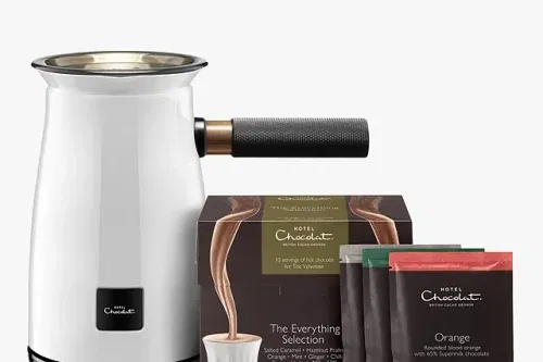 Hotel Chocolat Velvetiser Hot Chocolate Maker, White,
