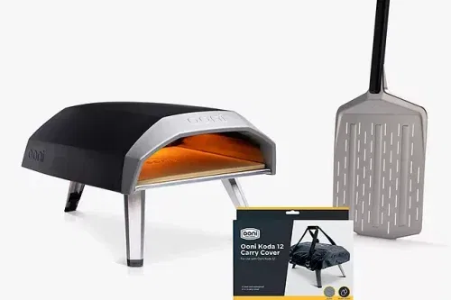 Ooni Koda 12 Gas Fuel Portable Pizza Oven, Pizza Peel & Carry Cover
