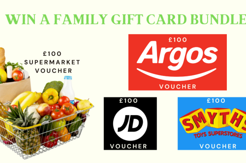 WIN A FAMILY GIFT CARD BUNDLE