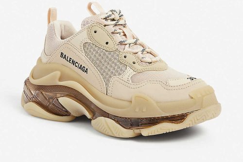 WIN A PAIR OF BALENCIAGA  Triple S leather and mesh trainers