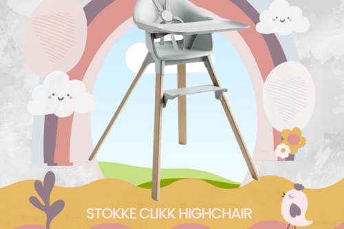 Stokke Clikk Highchair, Cloud Grey - 24/02