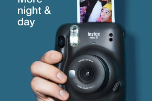 AUTO WIN - Fuji Instax Mini 11 Instant Camera without Film - Charcoal Grey - 17/02