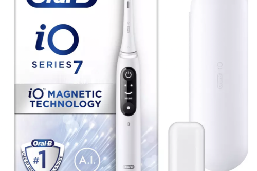 Oral-B iO7 Ultimate Clean Electric Toothbrush - White