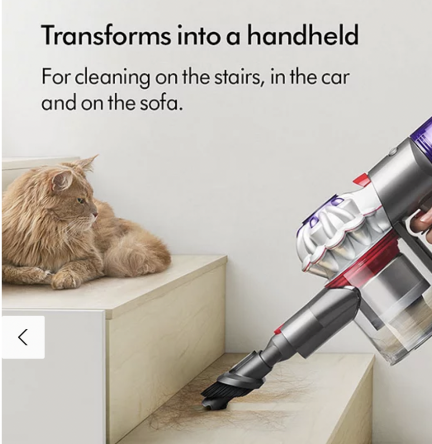 Dyson V8 Cordless Vacuum Cleaner 15/02 Competition Fox
