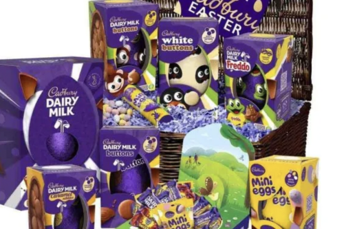 AUTO WIN - CADBURY CELEBRATION EASTER BASKET - 13/02