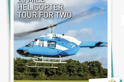 Buyagift 25 Mile Helicopter Tour with Bubbly for Two Gift Experience