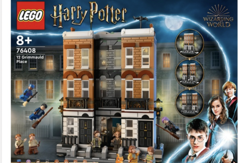 AUTO WIN - LEGO 76408 Harry Potter 12 Grimmauld Place Model Building Set