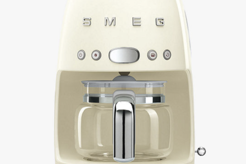 Smeg DCF02 Drip Coffee Machine, Cream