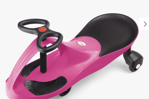 AUTO WIN - Bigjigs Toys Ride On Didicar, Princess Pink 24/02