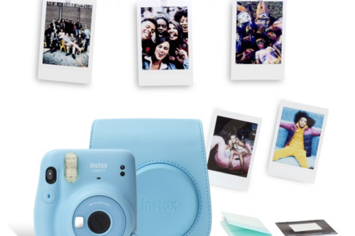 AUTO WIN - Fuji Instax Mini 11 Instant Camera Bundle - Sky Blue