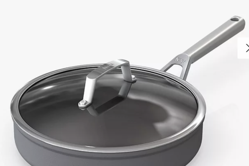 AUTO WIN - Ninja Foodi ZEROSTICK Hard Anodised Aluminium Non-Stick Saute Pan, 26cm