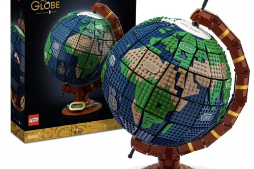 LEGO Ideas The Globe Spinning Model Set for Adults 21332