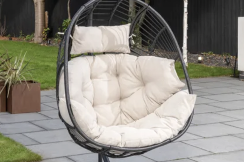 Singapore Black Hanging Egg Chair