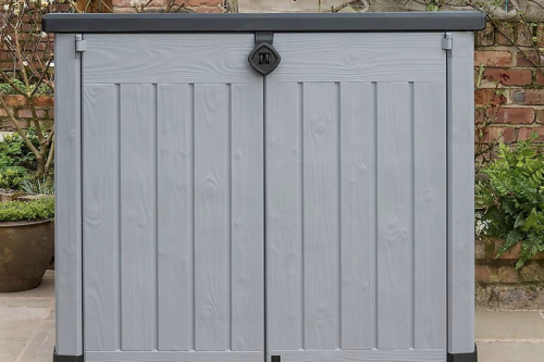 Keter Store It Out Ace Outdoor Garden Storage Shed 1200L - Grey / Graphite