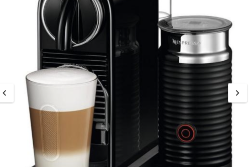 Nespresso CitiZ & Milk 11317 Coffee Machine by Magimix - Black