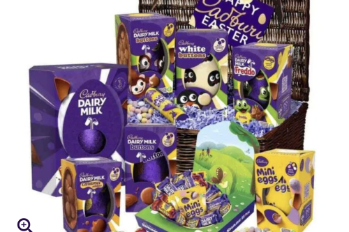 AUTO WIN - 2 WINNERS - WIN A CADBURY CELEBRATION EASTER BASKET