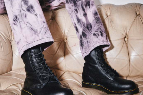 DR MARTENS - 1460 PASCAL VIRGINIA LEATHER BOOTS