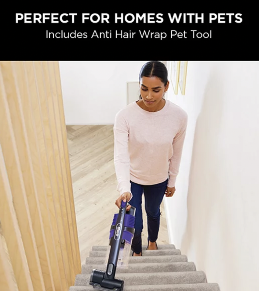 Shark IZ202UKT Pet Anti Hair Wrap Cordless Vacuum Cleaner with