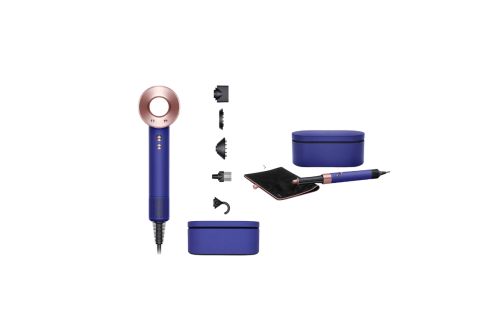 Dyson Special Edition Complete Airwrap™ Multi Hair Styler, Vinca Blue/Rosé & Dyson Special Edition Supersonic Hair Dryer, Vinca Blue/Rosé