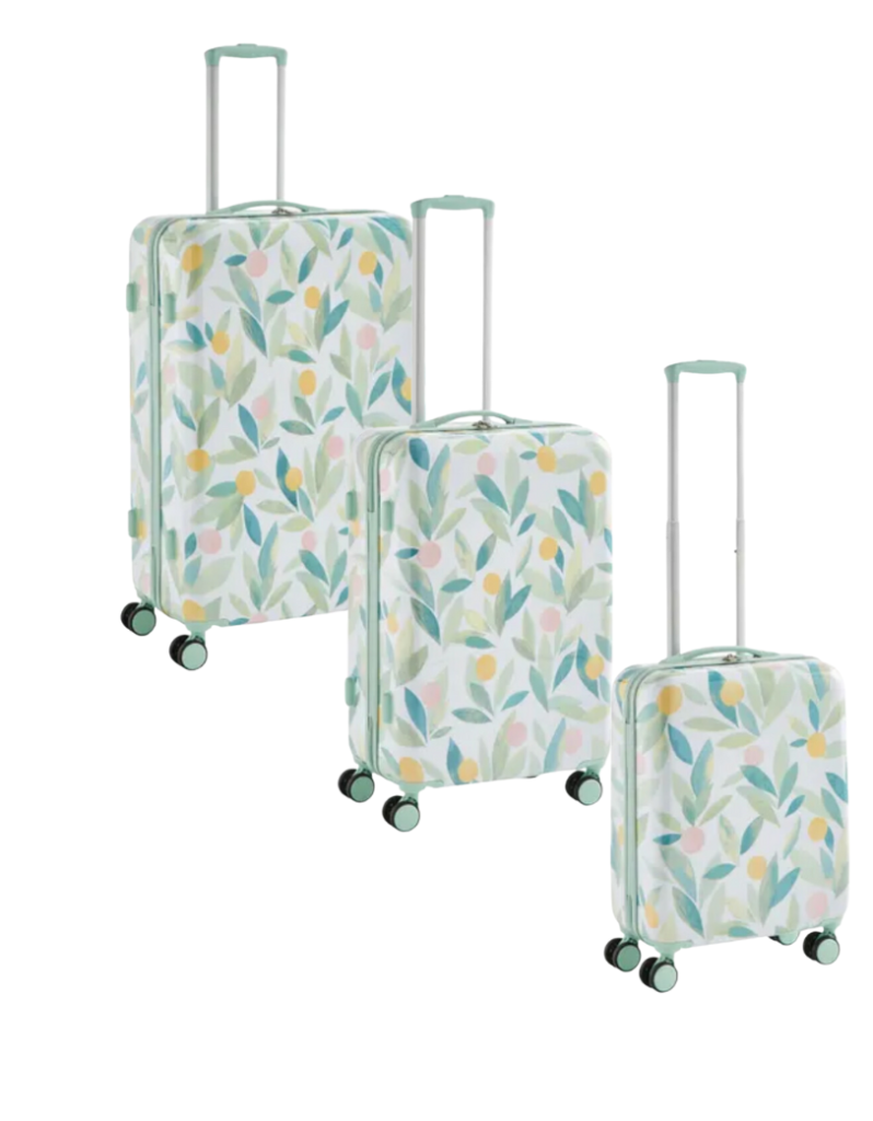 AUTO WIN Erwin Fruits Printed Suitcase Set Competition Fox