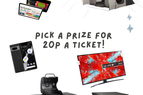 PICK A PRIZE FOR 20P A TICKET! - 23/02