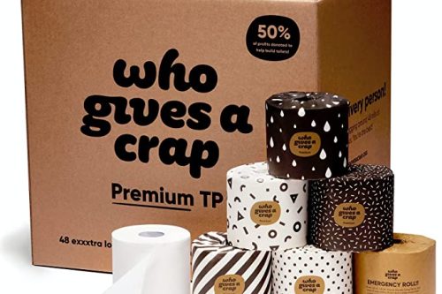 FOX GIVEAWAY- Who Gives A Cr@p – Premium Bamboo Toilet Roll | Box of 48 Toilet Rolls