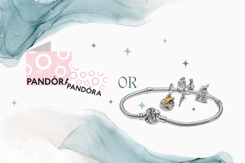 Disney Tinker Bell Clasp Bracelet & Charm Set OR A £250 PANDORA GIFT CARD