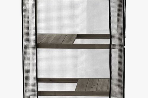 VegTrug Outdoor Tall Covered Nursery Greenhouse, FSC-Certified (Cedar Wood)