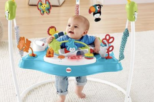 Fisher-Price Colour Climbers Jumperoo Baby Bouncer