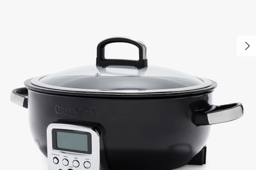 GreenPan Omni Cooker, 5.6L, Gloss Black