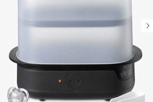 AUTO WIN - Tommee Tippee Super-Steam Advanced Electric Steriliser, Black