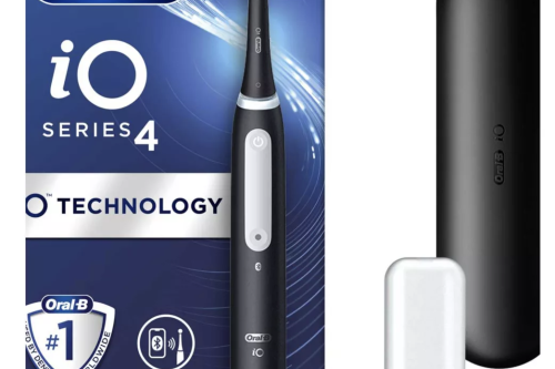 AUTO WIN - Oral-B iO4 Electric Toothbrush - Black - 15/03
