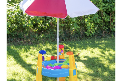 AUTO WIN - Sand & Water Table with Umbrella