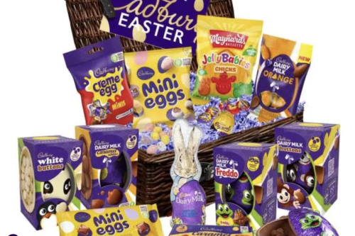 AUTO WIN - 3 WINNERS - CADBURY EASTER SHARING BASKET - 14/03