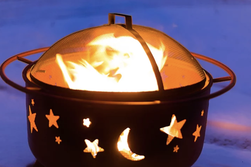 Landmann Moon & Stars Firepit with grill