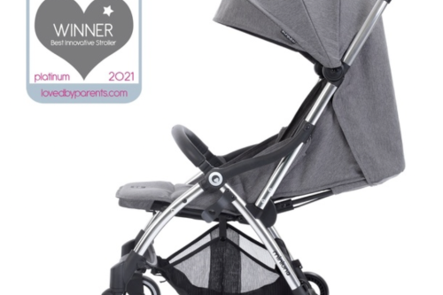 AUTO WIN - miniuno Touch Fold Compact Stroller Grey - 12/04