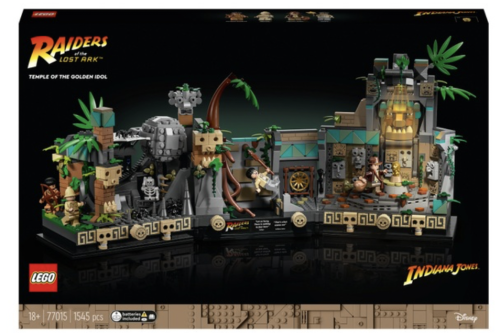 LEGO Indiana Jones 77015 Temple of the Golden Idol Adult Set